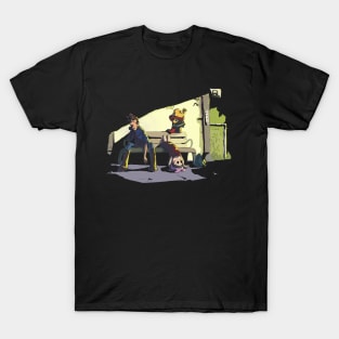 liz y lenno train station T-Shirt